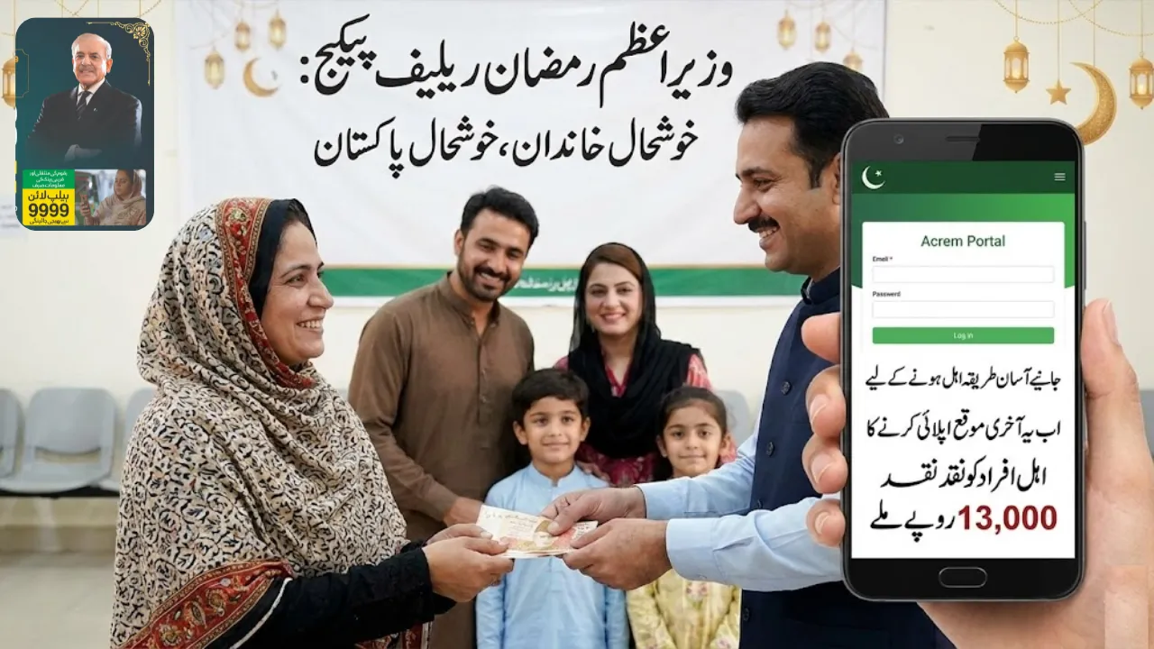 Prime Minister Ramzan Relied Package 2026 Simple Eligibility Criteria for Rs 13,000